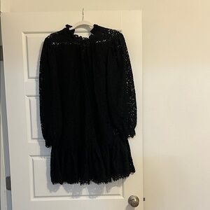J.Crew Black Lace Dress